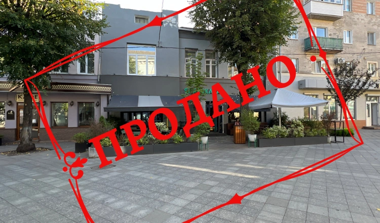 Продаж приміщення кафе 145 м² по вулиці Михайлівській в Житомирі